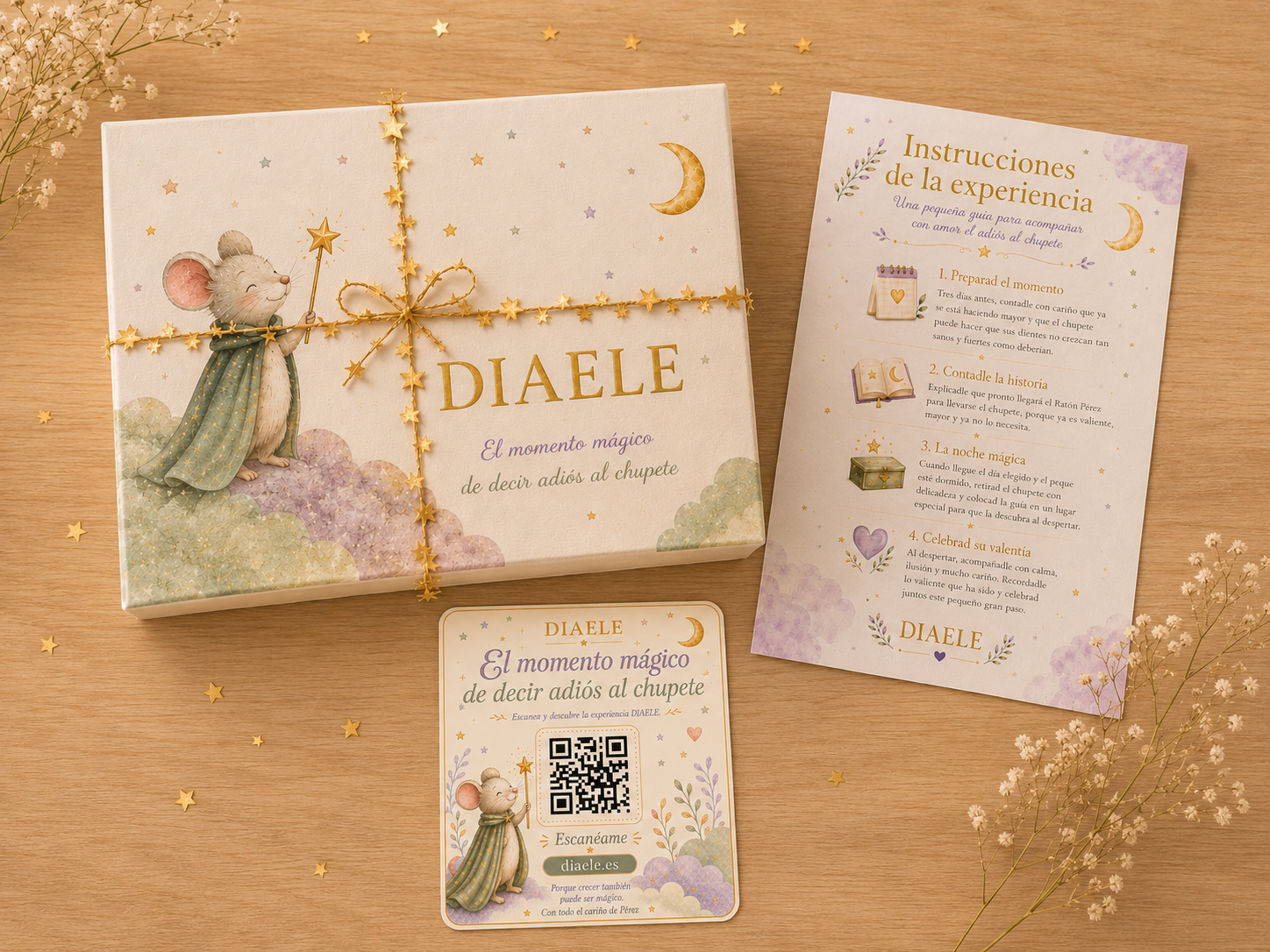 Experiencia DIAELE preparada y lista para su envío